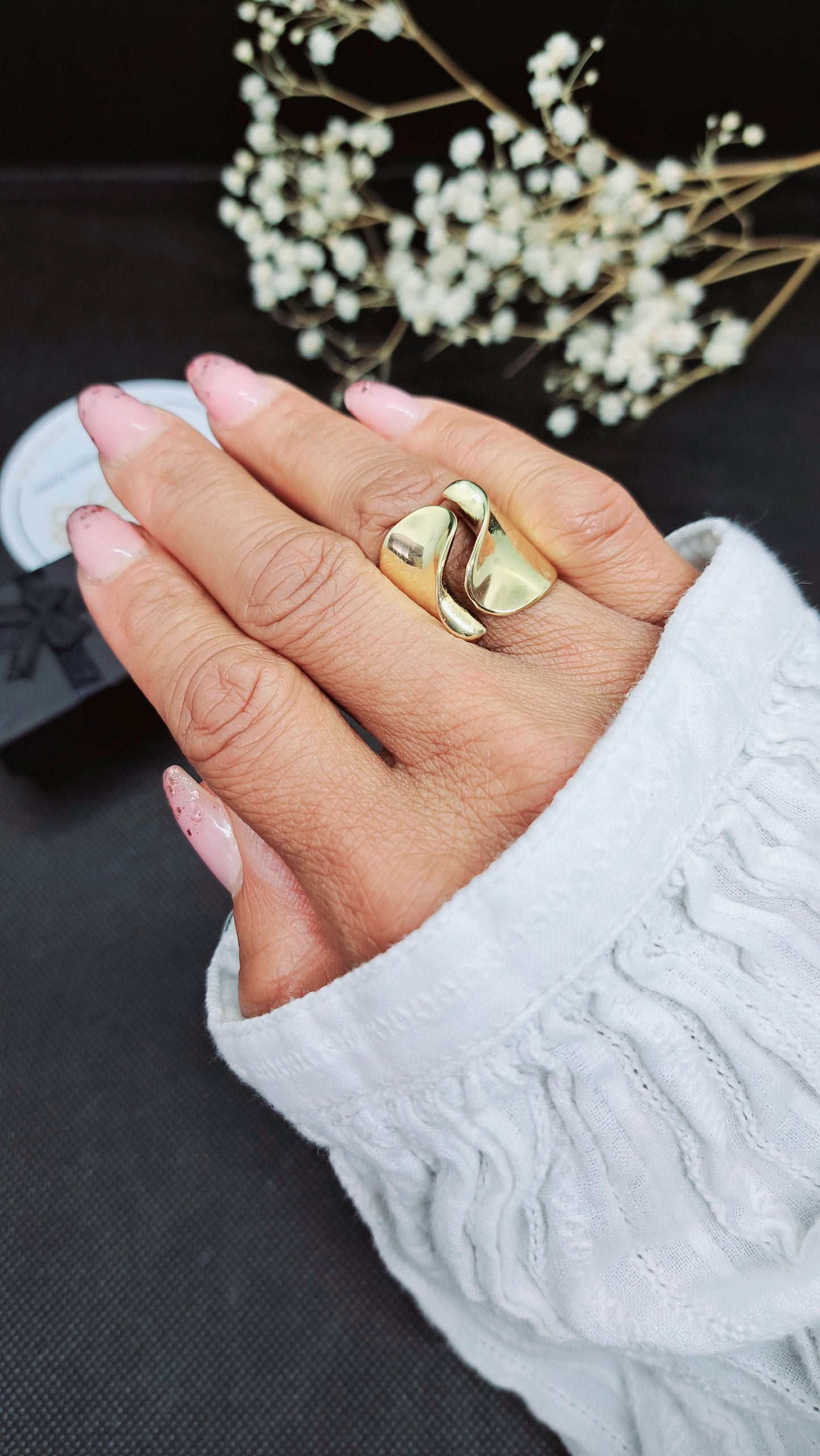 Bague ondulée Jeannette