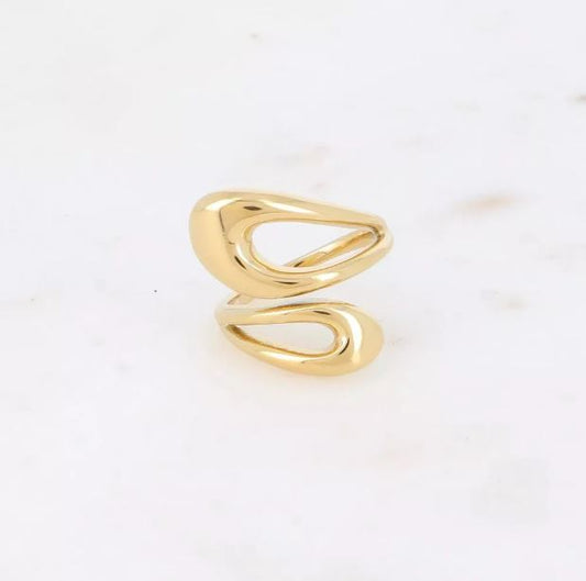 Bague large Ajourée