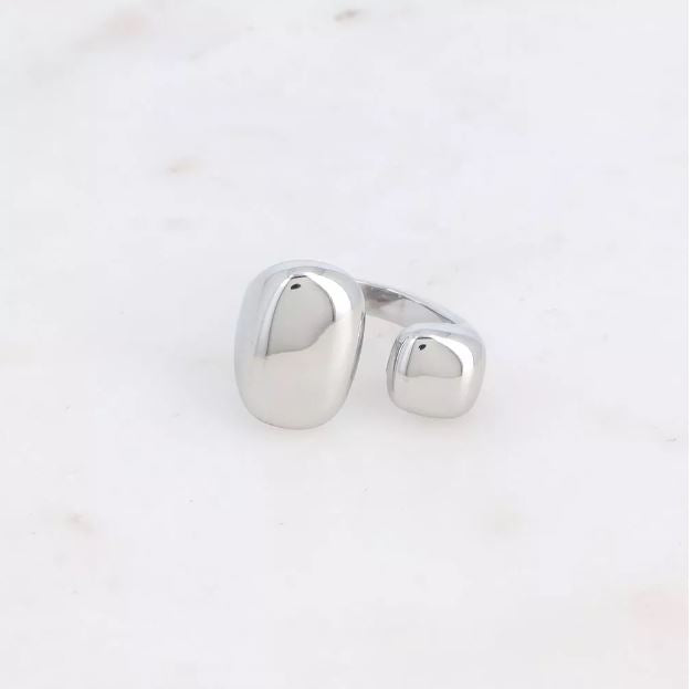Bague ouverte Square