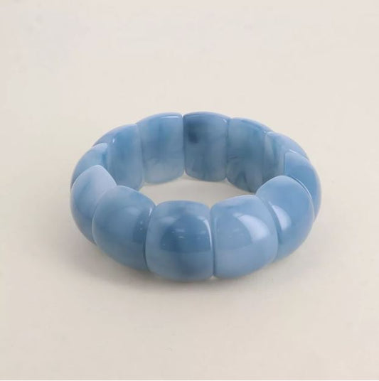 Bracelet en acétate Trend - 5 couleurs disponibles