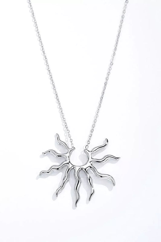 Collier Soleil Argenté