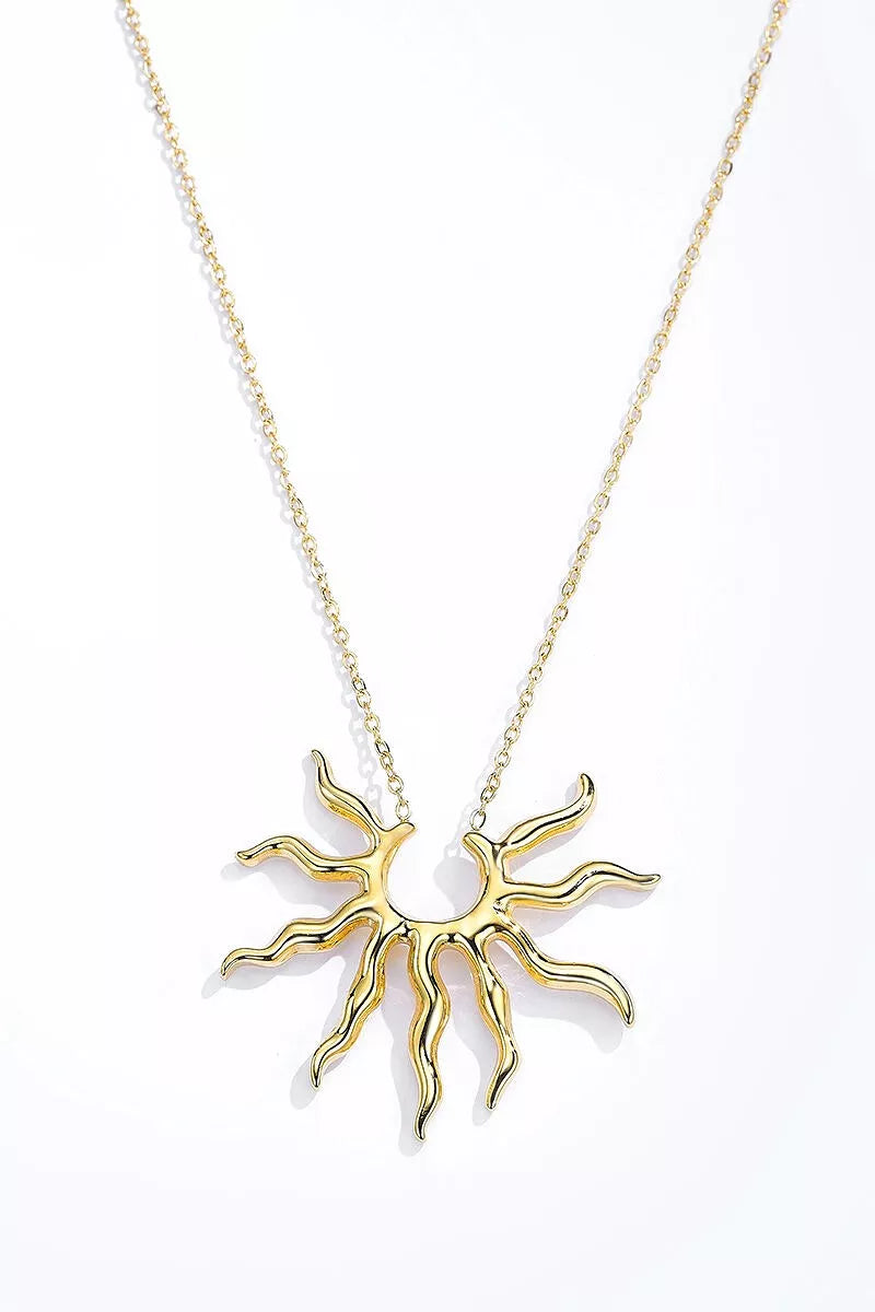 Collier Soleil doré