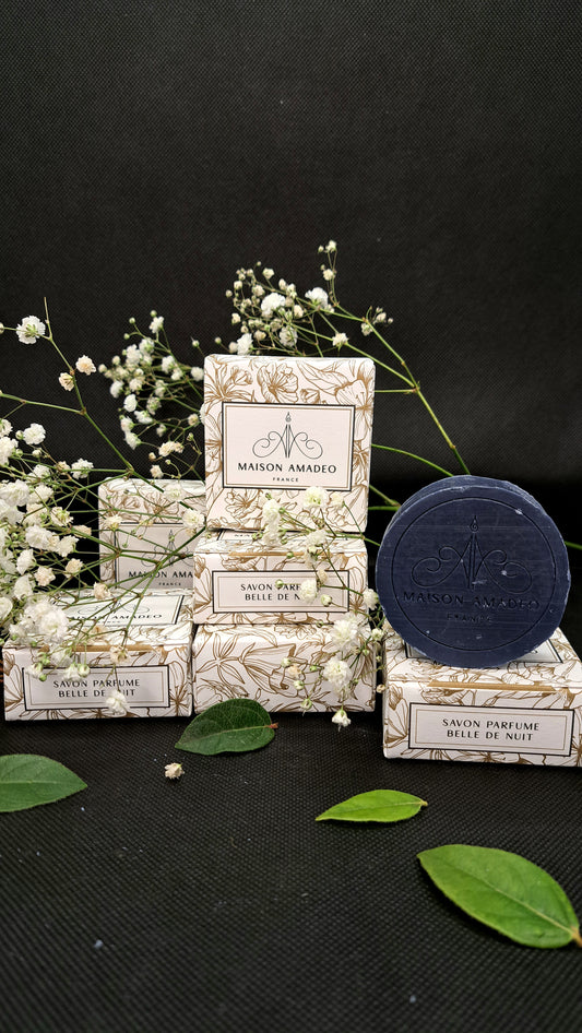 Savon au beurre de karité bio senteur Belle de nuit