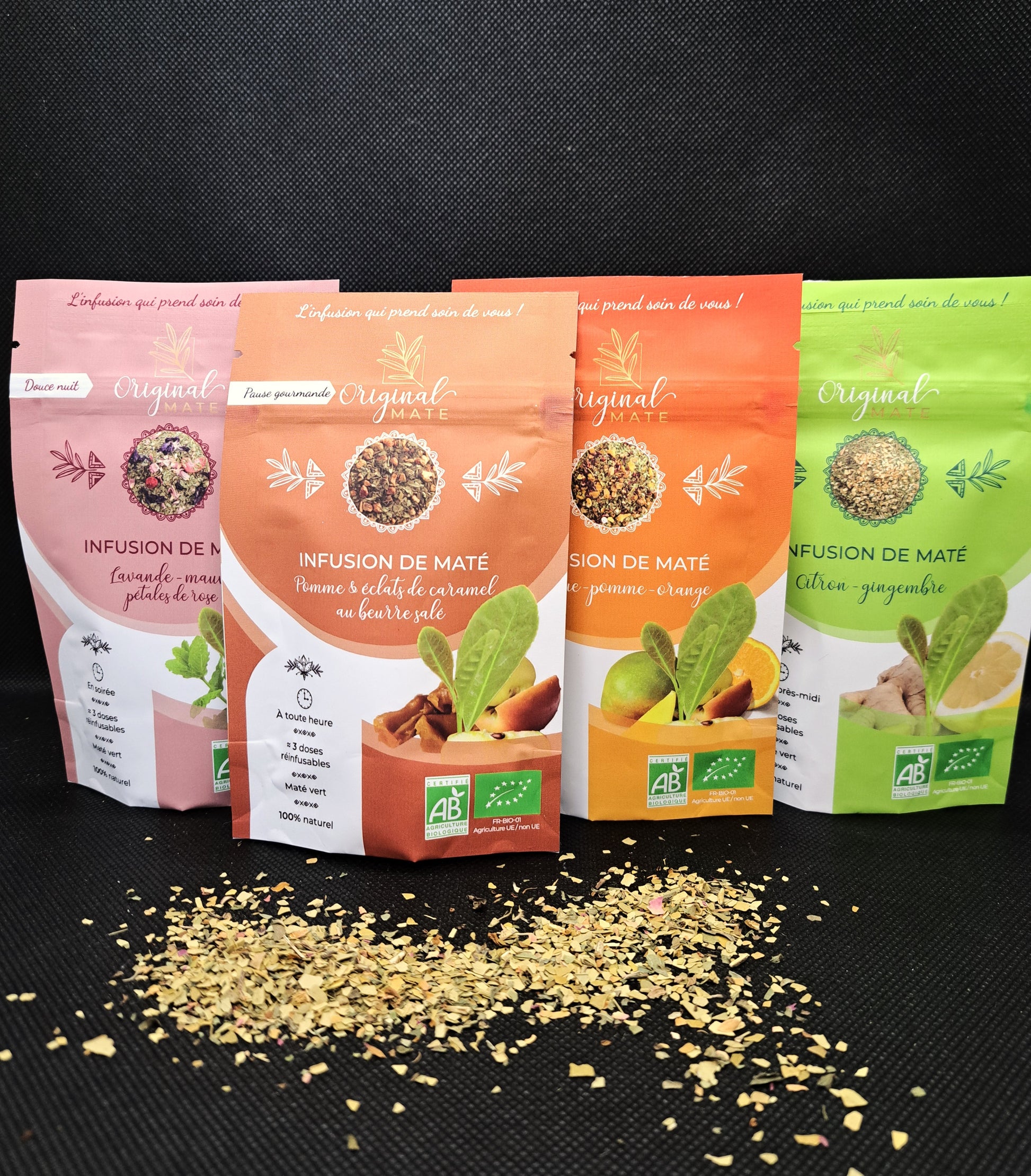 Profitez des bienfaits du maté, une boisson ancestrale venue d'Amérique latine, rendue célèbre par les joueurs de foot professionnels.
Quels sont les bienfaits du maté ?
Des études scientifiques démontrent que la maté permet d'accroître significativement la concentration ainsi que la vivacité d'esprit.
Consommé chaque jours, cette boisson est pleine d'antioxydants. Le maté renforce les défenses immunitaires et améliore le système digestif. C'est Un excellent allié pour garder la forme !