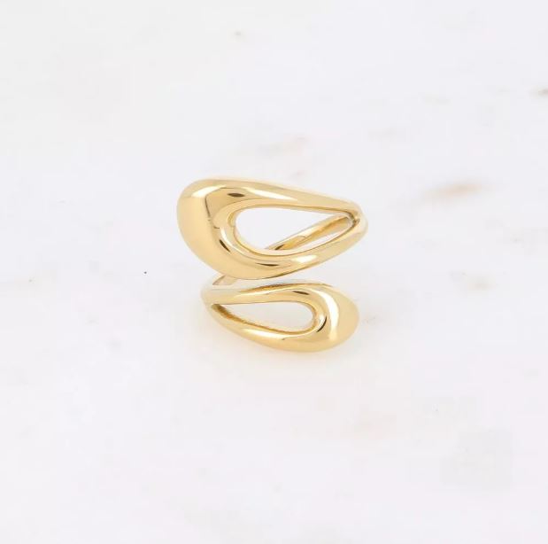 Bague large Ajourée