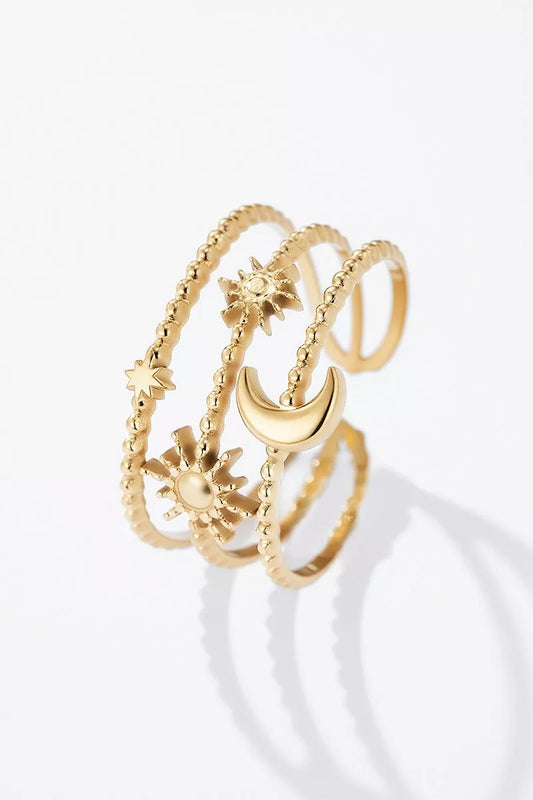 Bague Lune et Soleil