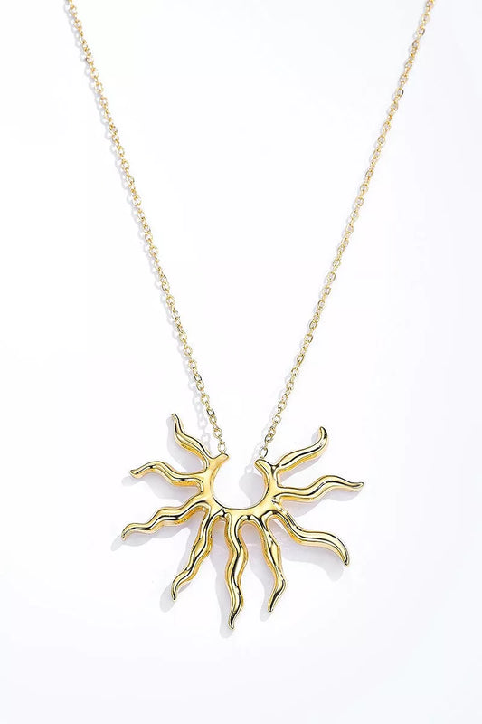 Collier Soleil doré